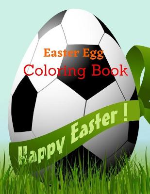 Book cover for Easter Egg Coloring Book