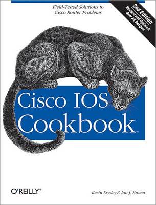Book cover for Cisco IOS Cookbook