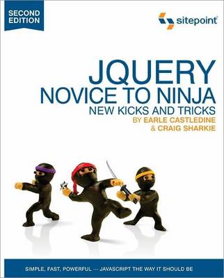 Book cover for jQuery – Novice to Ninja 2e