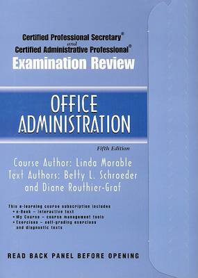 Book cover for Access Cards for e-Learning Course Office Administration