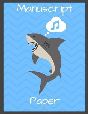 Book cover for Musical Shark Manuscript Paper