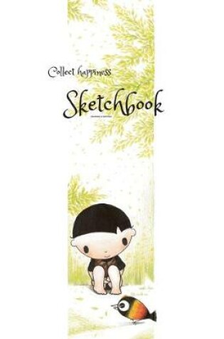 Cover of Collect happiness sketchbook(Drawing & Writing)( Volume 16)(8.5*11) (100 pages)
