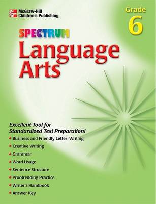 Book cover for Language Arts Grade 6