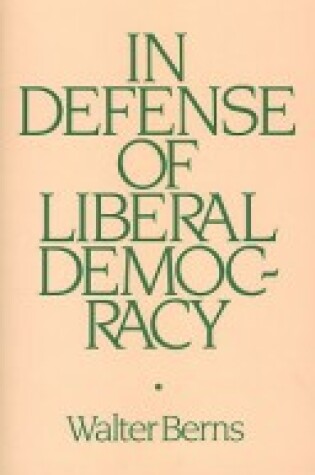 Cover of In Defense Liberal Democracy