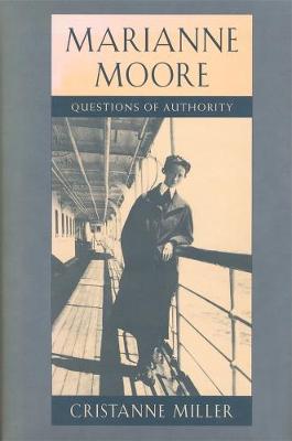 Book cover for Marianne Moore