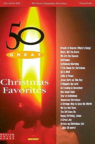 Cover of 50 Great Christmas Favorites
