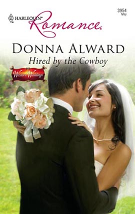 Book cover for Hired by the Cowboy