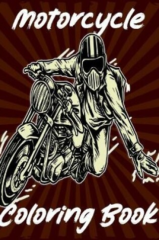 Cover of MotorCycle Coloring Book