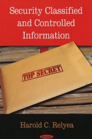 Cover of Security Classified & Controlled Information