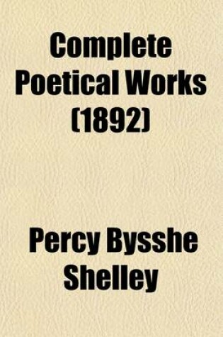 Cover of Complete Poetical Works (Volume 3)