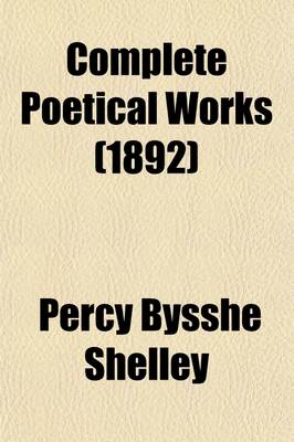 Book cover for Complete Poetical Works (Volume 3)