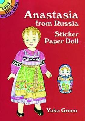 Cover of Anastasia from Russia Sticker Paper Doll