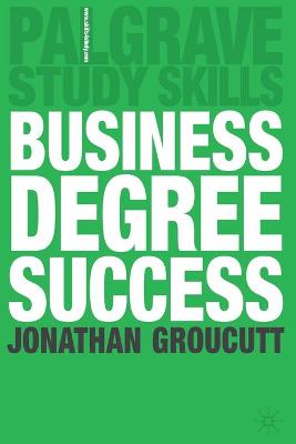 Book cover for Business Degree Success