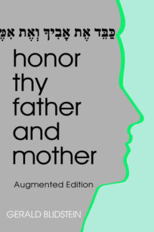 Cover of Honor Thy Father and Mother