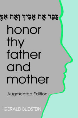 Book cover for Honor Thy Father and Mother