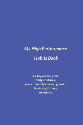 Book cover for My High Performance Habits Book