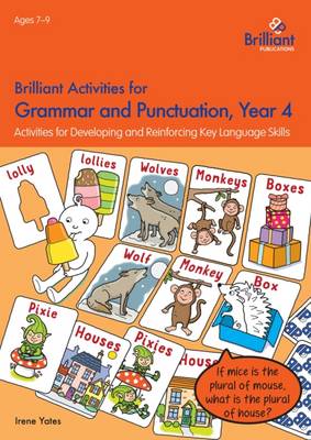 Book cover for Brilliant Activities for Grammar and Punctuation, Year 4 (ebook PDF)