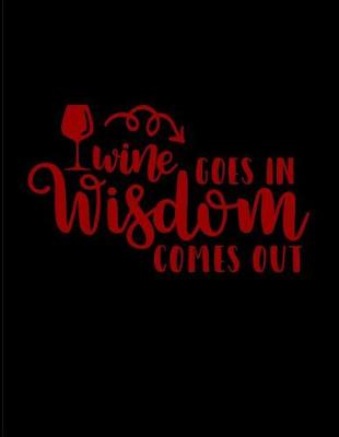 Cover of Wine Goes in Wisdom Comes Out