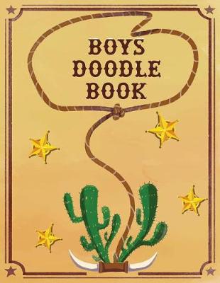 Book cover for Boys Doodle Book