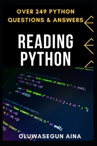 Cover of Reading Python
