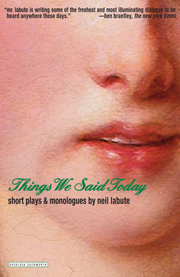 Book cover for Things We Said Today