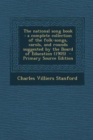 Cover of The National Song Book