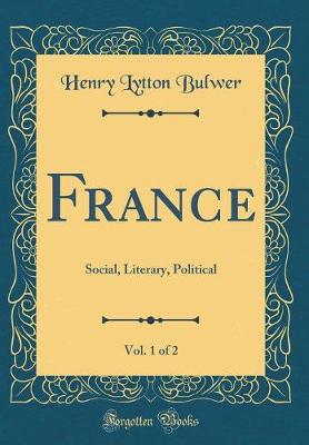 Book cover for France, Vol. 1 of 2