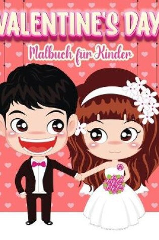 Cover of Valentinstag-Malbuch fur Kinder