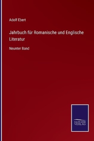 Cover of Jahrbuch für Romanische und Englische Literatur