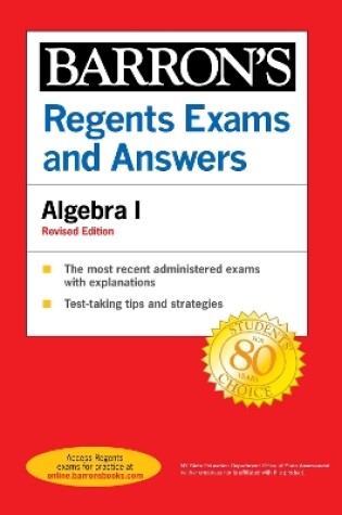 Cover of Regents Exams and Answers Algebra I Revised Edition