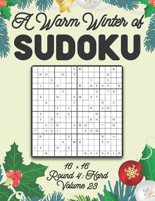 Book cover for A Warm Winter of Sudoku 16 x 16 Round 4