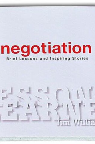 Cover of Negotiation