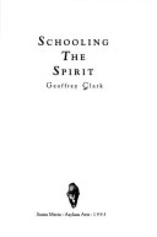 Cover of Schooling the Spirit