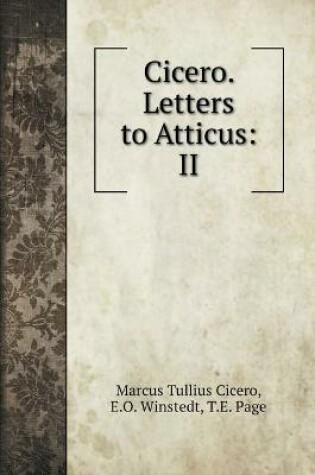 Cover of Cicero. Letters to Atticus