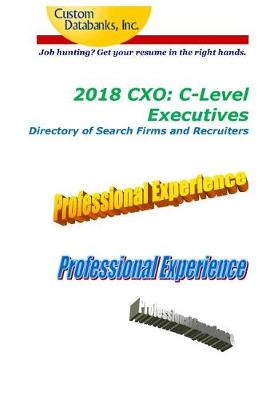 Book cover for 2018 Cxo