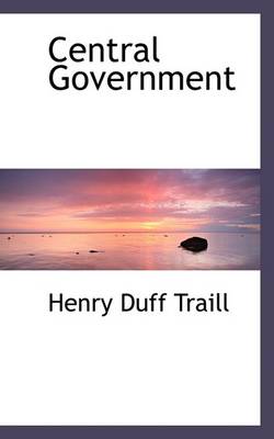 Book cover for Central Government