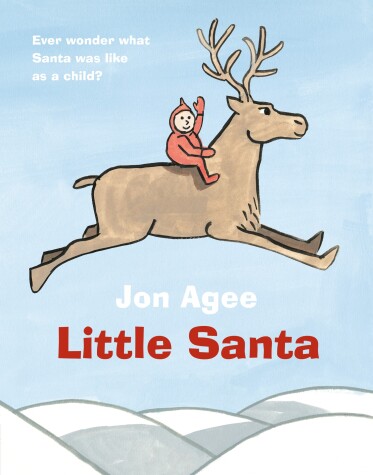 Book cover for Little Santa board book