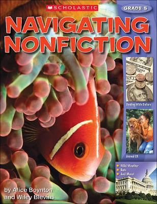 Cover of Navigating Nonfiction Grade 5 Student Worktext