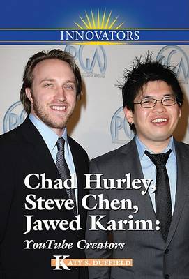 Book cover for Chad Hurley, Steve Chen, Jawed Karim