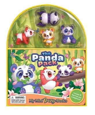 Book cover for Playful Pandas: My Mini Busy Books For Kids