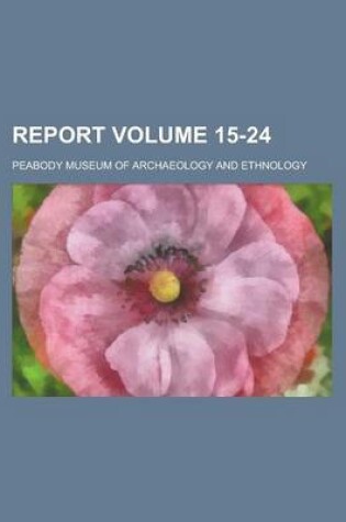 Cover of Report Volume 15-24