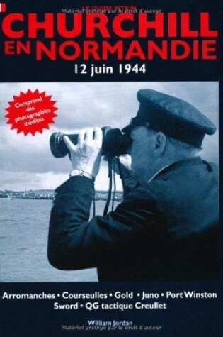 Cover of Churchill in Normandy - French