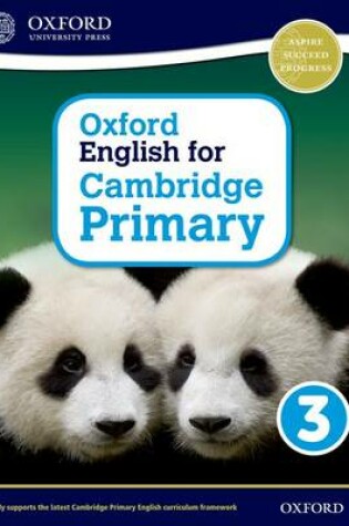 Cover of Oxford English for Cambridge Primary Student Book 3