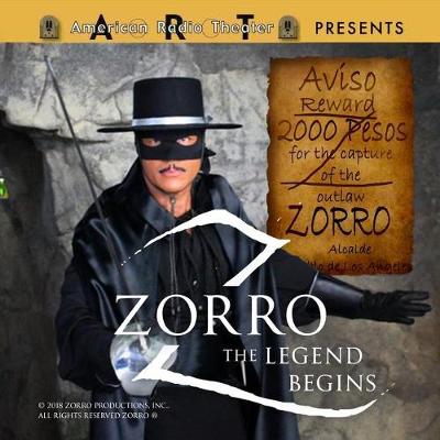 Book cover for Zorro: The Legend Begins