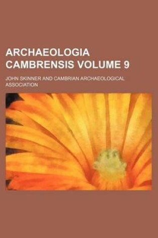 Cover of Archaeologia Cambrensis Volume 9