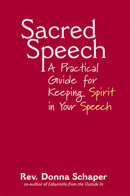 Book cover for Sacred Speech