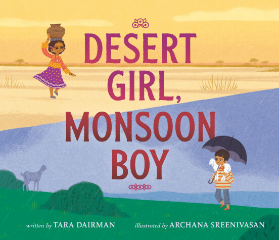 Book cover for Desert Girl, Monsoon Boy