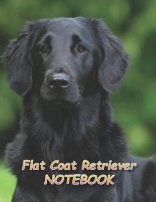 Book cover for Flat Coat Retriever NOTEBOOK