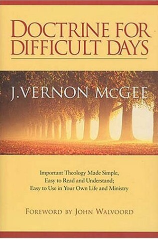 Cover of Doctrine for Difficult Days