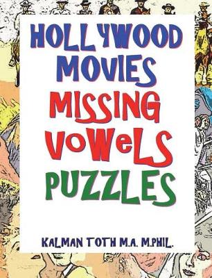 Book cover for Hollywood Movies Missing Vowels Puzzles